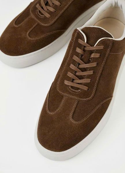 Vagabond sneaker  nâu đậm kiểu da lộn 