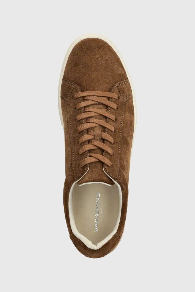 Vagabond sneaker rêu gót trắng