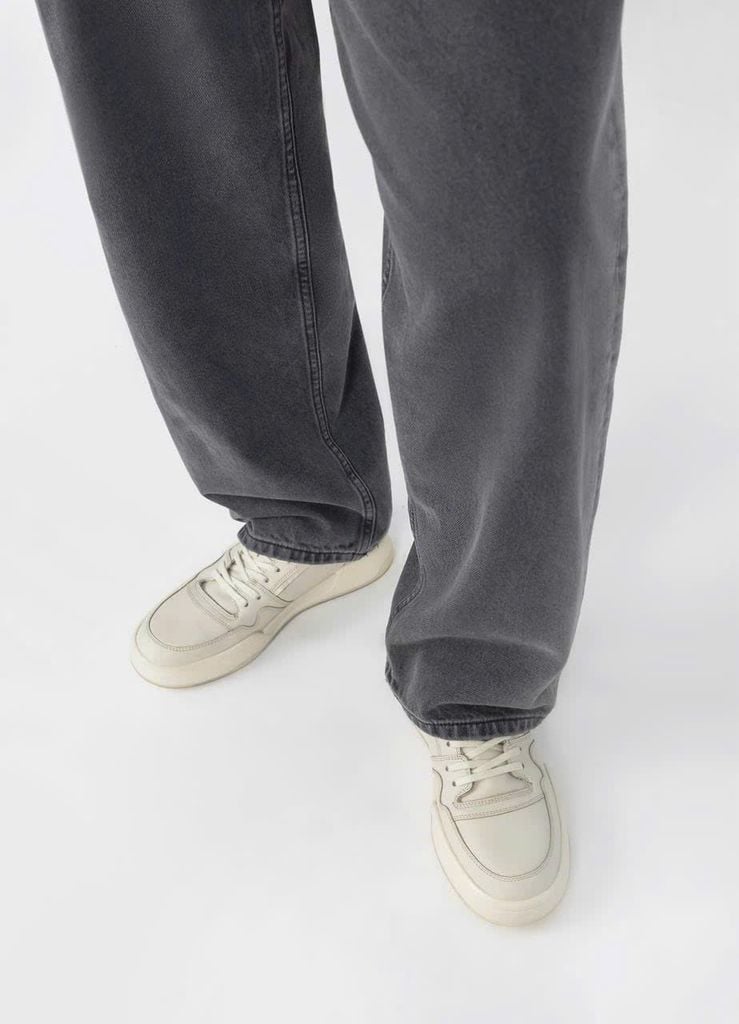 Vagabond sneaker trắng kem
