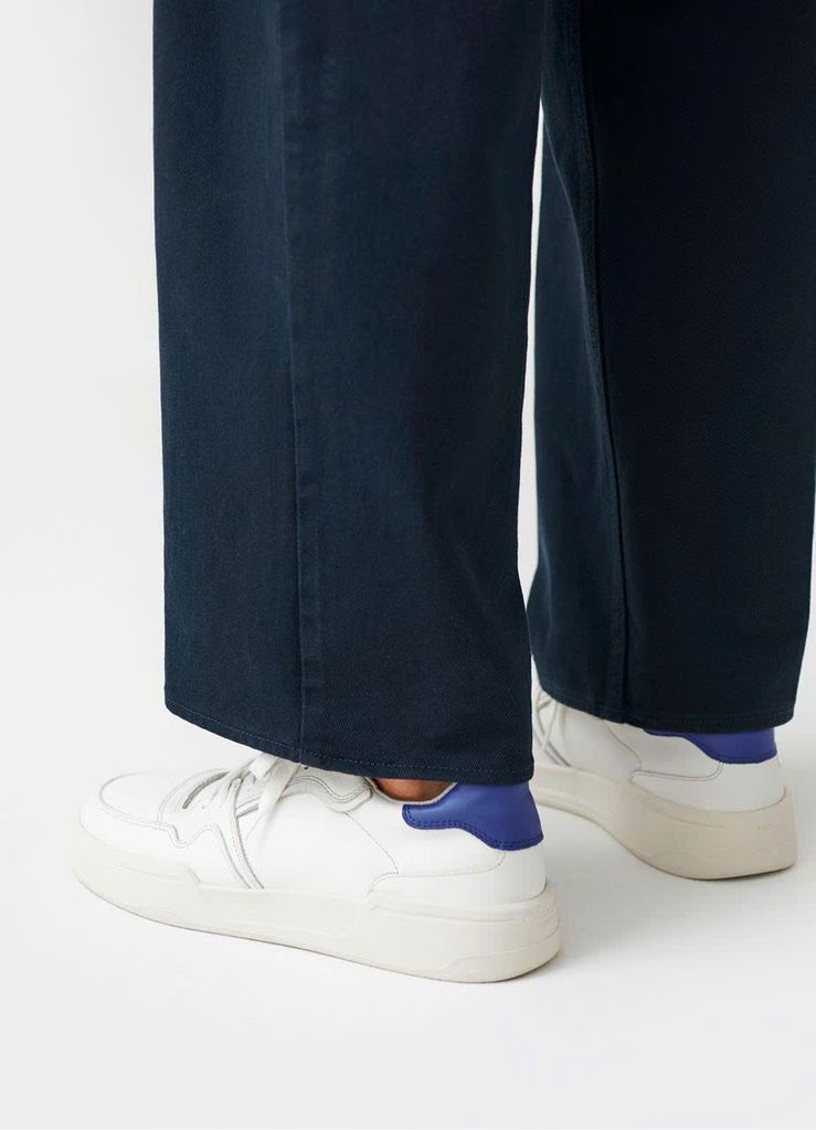 Vagabond sneaker trắng phối xanh