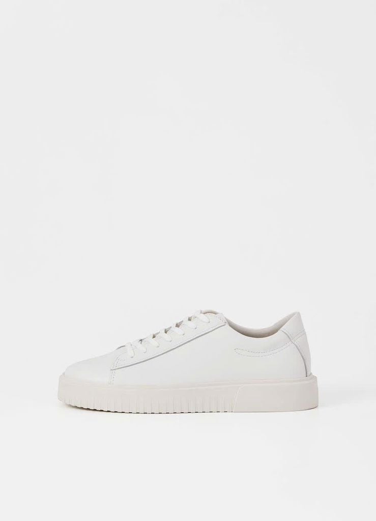 Vagabond sneaker trắng đế sọc