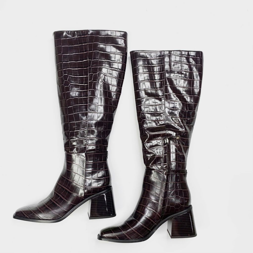 Boots Sam Eldelman Nâu da rắn