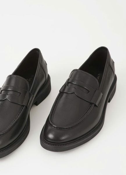  Vagabond Loafer đen mờ 