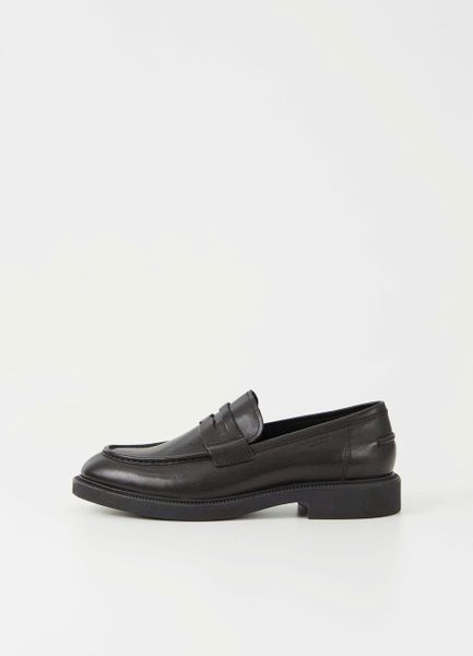  Vagabond Loafer đen mờ 