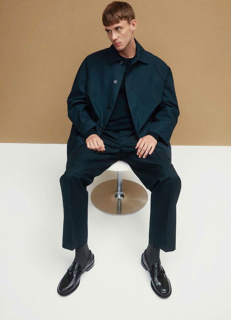 Vagabond loafer Đen da bóng