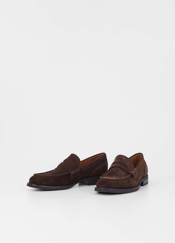 Vagabond  Loafer nâu da lộn