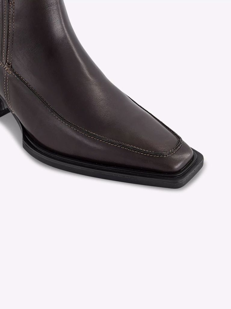 Vagabond Boots Alina Nâu kẻ sọc