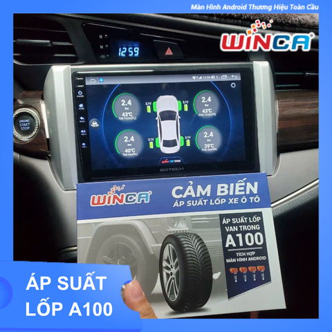  Winca A100 Cảm Biến Áp Suất Lốp Cho Màn Hình Android 
