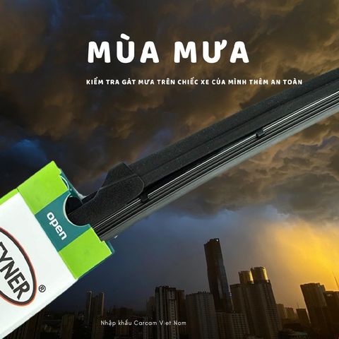 Gạt Mưa Ô Tô Heyner Germany Gạt Mềm Lõi Thép 