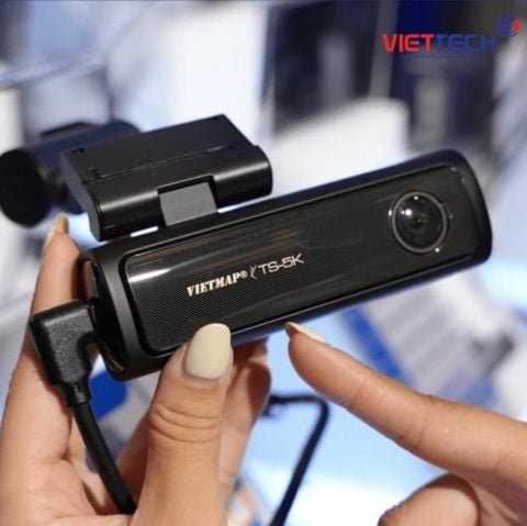  Vietmap TS5K 4K Ghi Hình Trước Sau Và Cảnh Báo Giao Thông 
