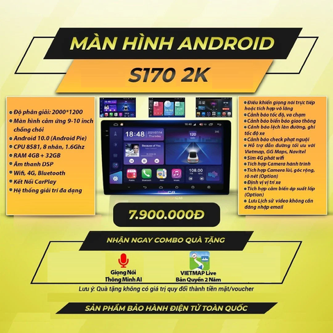  Winca S170 2K 9 inch 4GB 32GB Màn Hình Android 