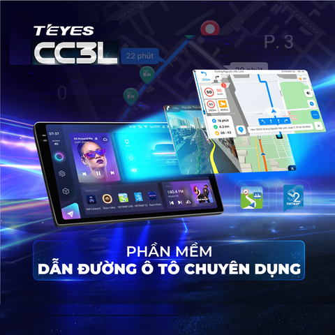  Teyes CC3L 9 inch 4GB 32GB Màn Hình Android 