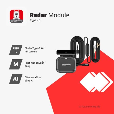  Rada Module Dành Cho Camera Hành Trình DDPAI N5 Dual 