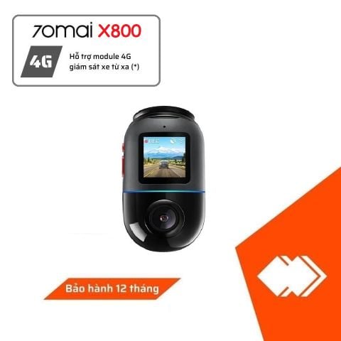  70mai X800 4K Bản Quốc Tế Thẻ Nhớ 64GB 