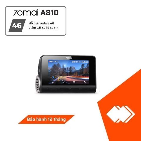  70mai A810 4K Bản Quốc Tế Thẻ Nhớ 64GB 