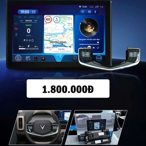  Khiển Phím Vô Lăng Dành cho Xe Vinfast VF3 