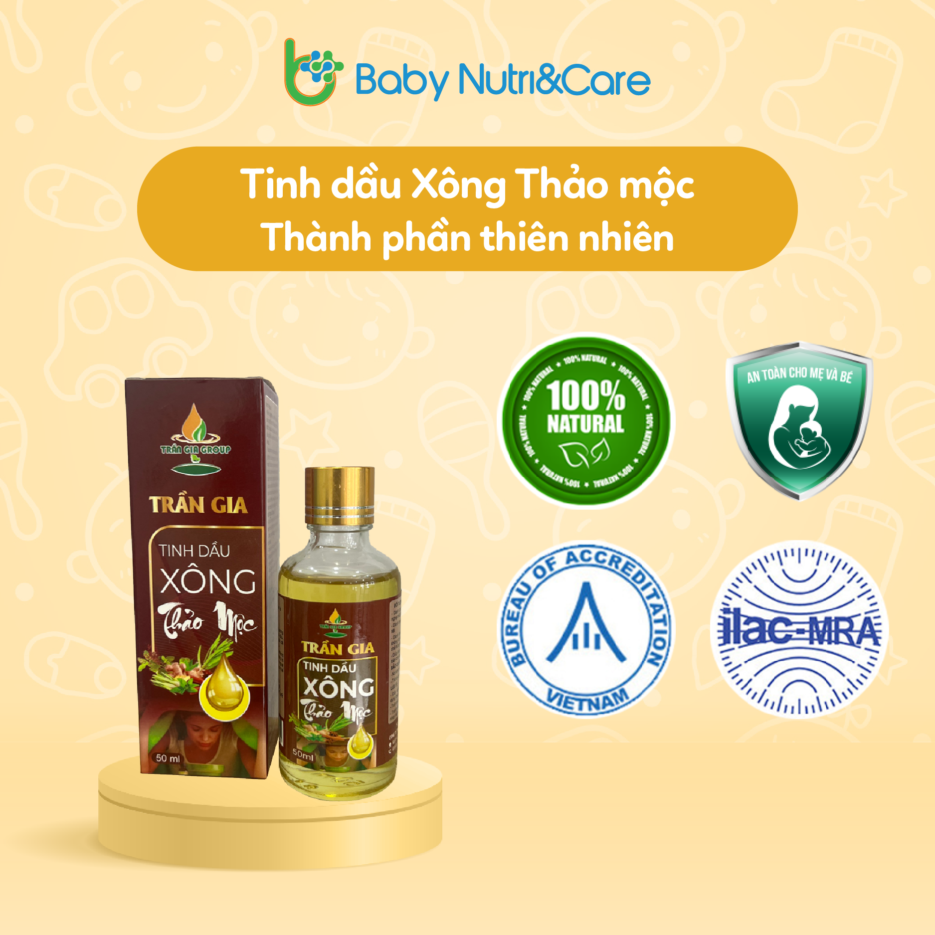  Tinh Dầu Xông Thảo Mộc 