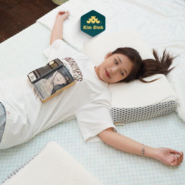  GỐI CAO SU THIÊN NHIÊN LƯỢN SÓNG 