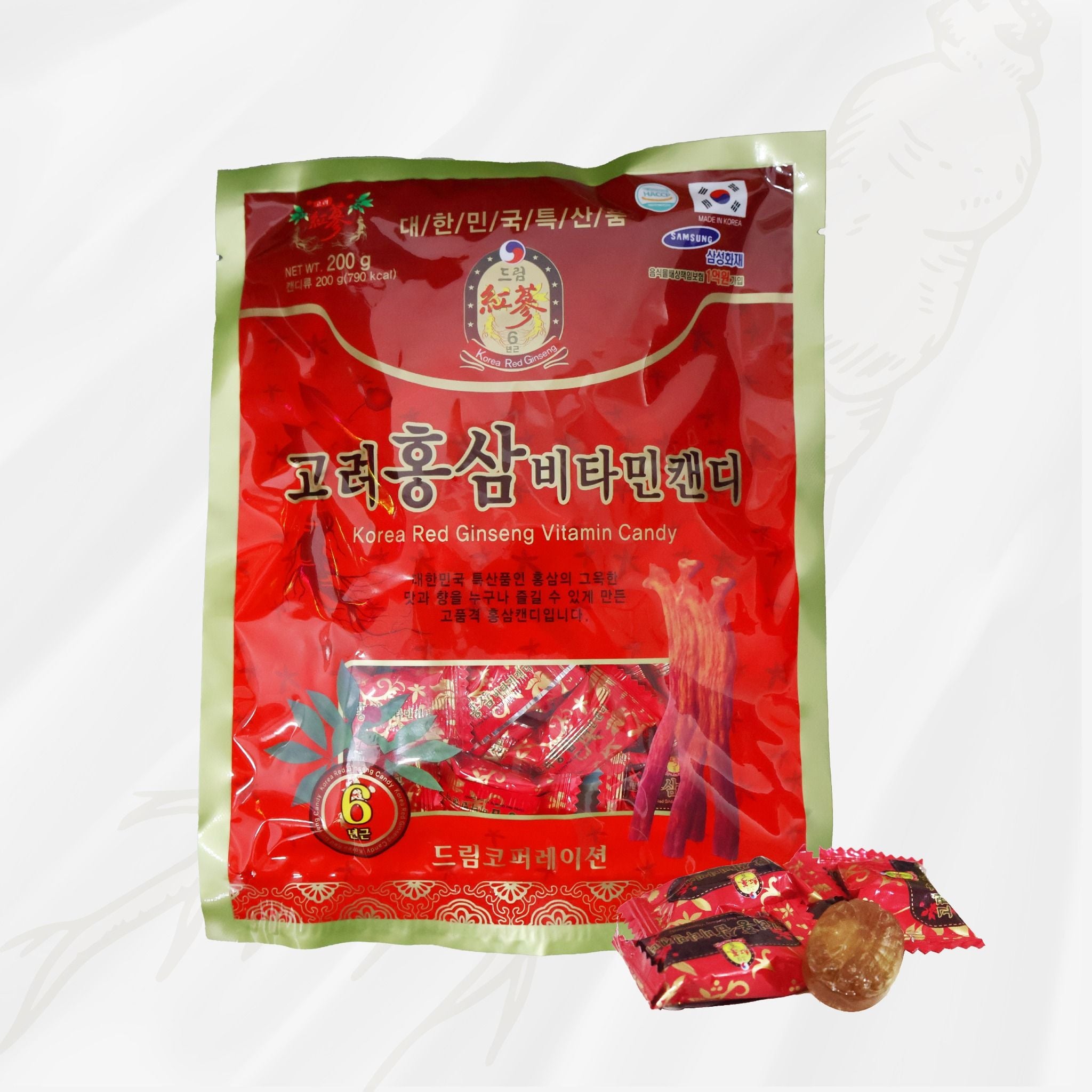  Kẹo Hồng Sâm Vitamin 