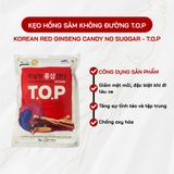  Kẹo Hồng Sâm Không Đường T.O.P 