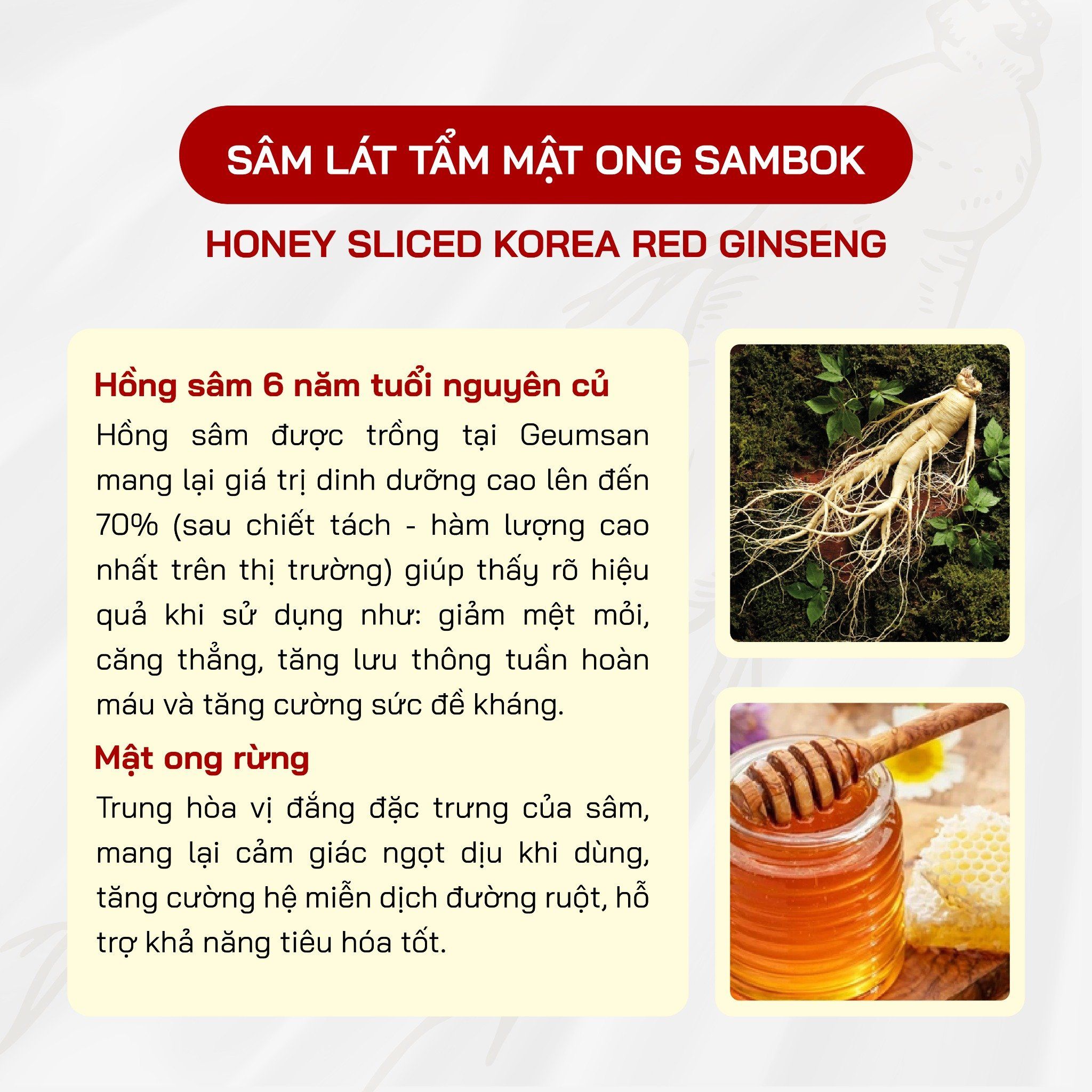  Sâm Lát Tẩm Mật Ong 