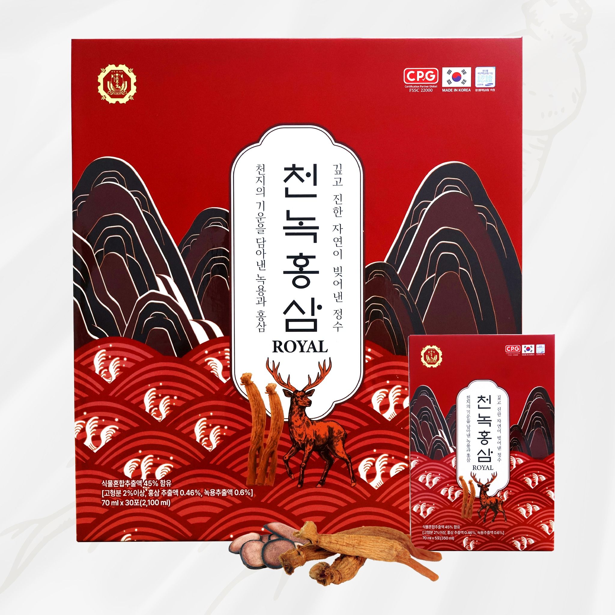  Nước Hồng Sâm Nhung Hươu 