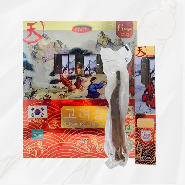  Hồng Sâm Củ Khô 6 Năm Tuổi 