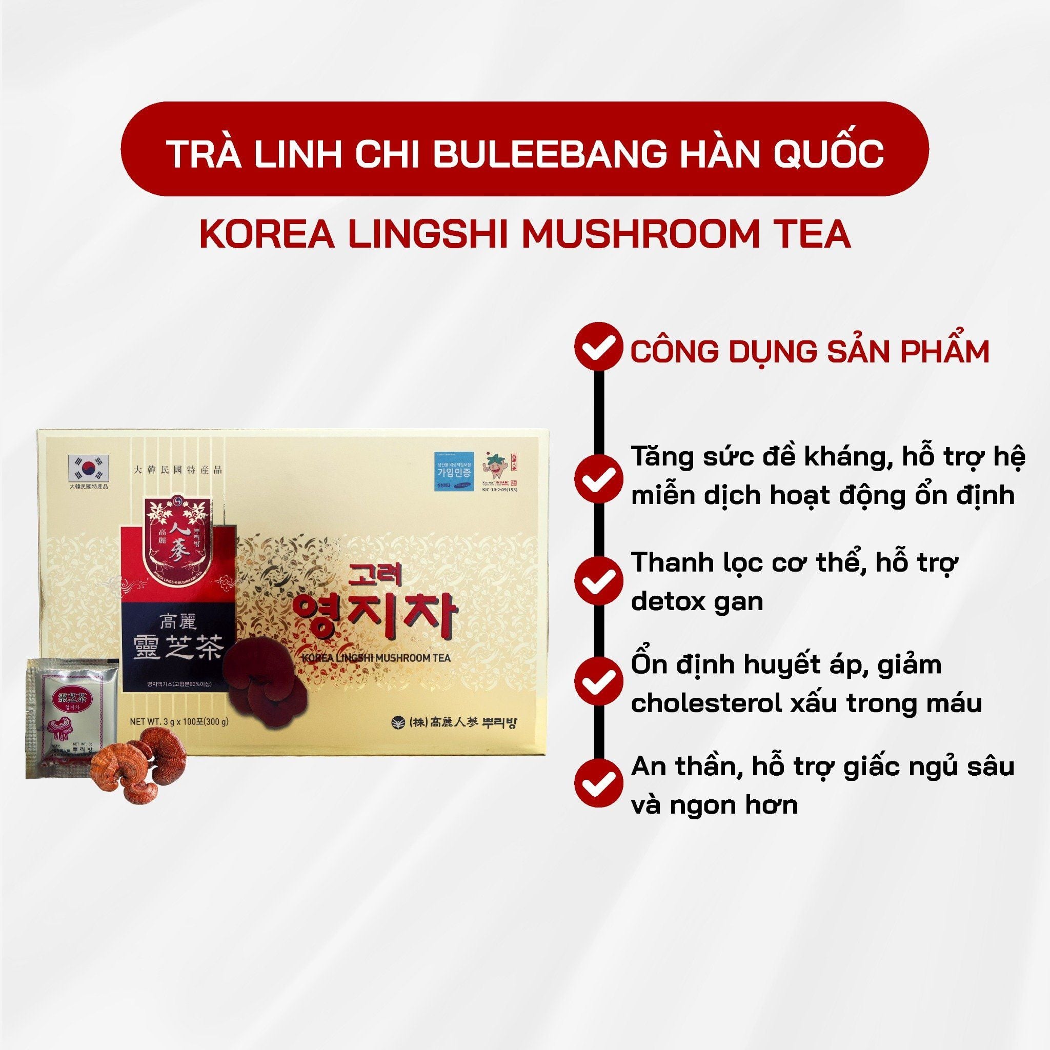  Trà Linh Chi Buleebang 