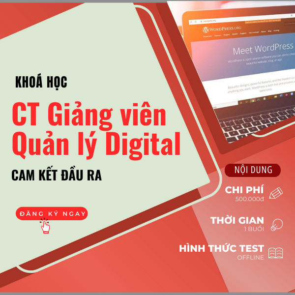  khóa học chương trình giảng viên quản lý digiatl cam kết đầu ra( khóa học cô uyên) 
