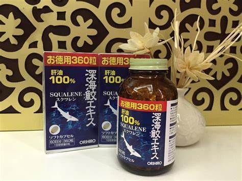  TP Orihiro Sụn vi cá mập 
100% Squalene 390v 
