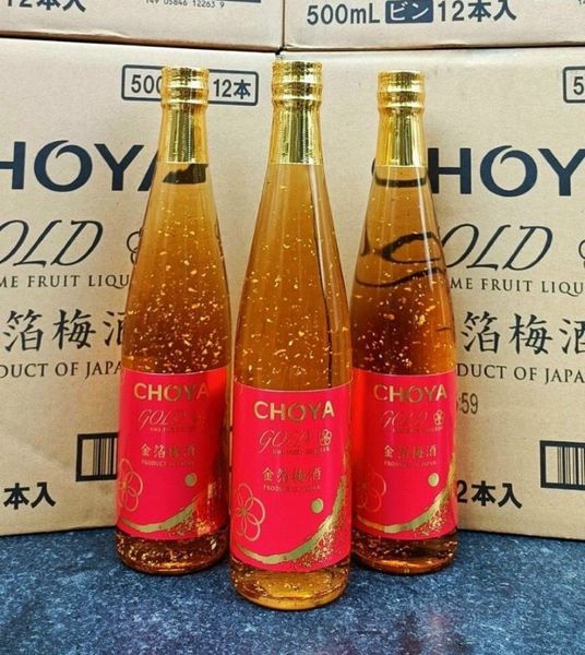  Rượu mơ Choya vàng 