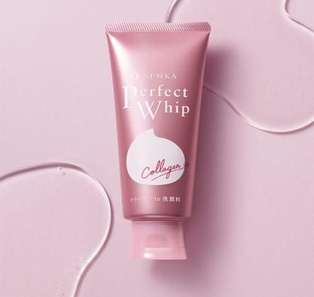  MP Sữa rửa mặt Senka Perfect Whip hồng 