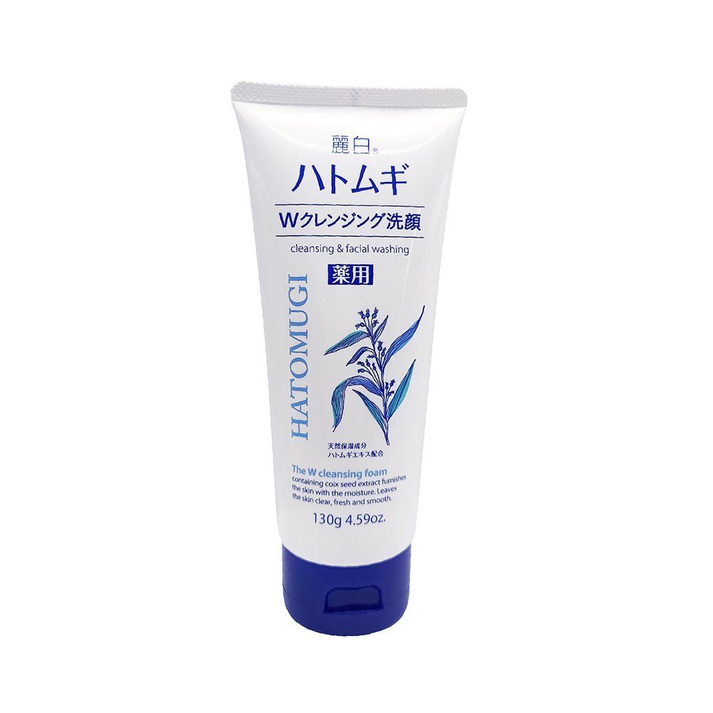  MP Sữa rửa mặt ý dĩ Hatomugi 130g trắng 