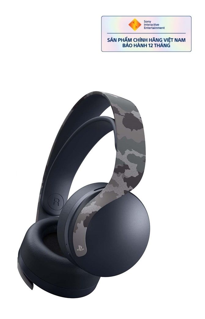  Tai Nghe Ps5 Pulse 3D Wireless Headset Gray Camouflage Chính Hãng 