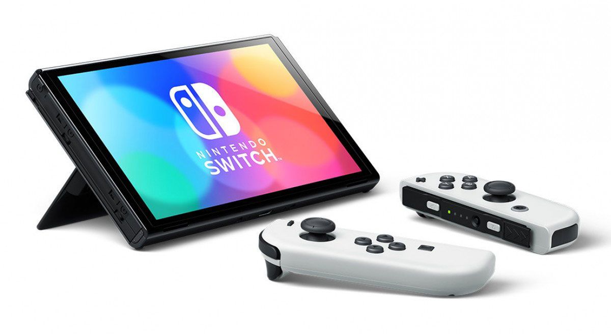  Máy Nintendo Switch Oled Mod Chip Hack phiên bản Trắng 