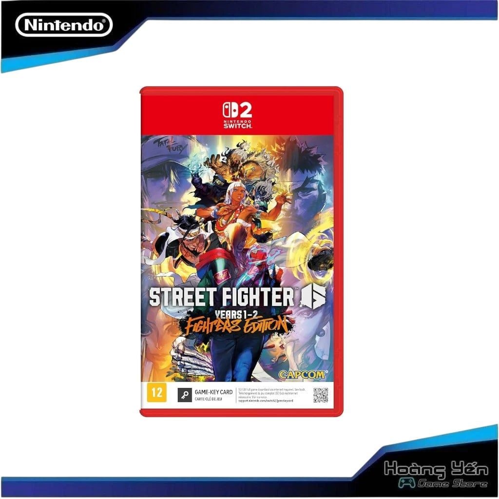  Street Fighter 6 1-2 Years Fighters Edition Nintendo Switch 2 