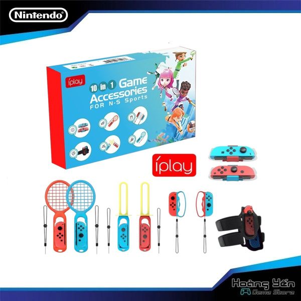  Bộ phụ kiện Nintendo Switch 10 in 1 IPLAY HBS-447 