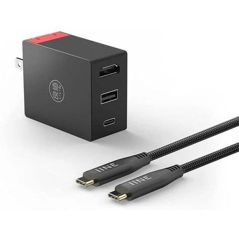  Bộ Sạc + Dock chuyển HDMI Video cho Nintendo Switch, Steam Deck chính hãng IINE 