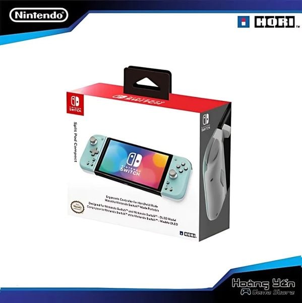  Tay Cầm Hori Split Pad Compact White x Mint Green 