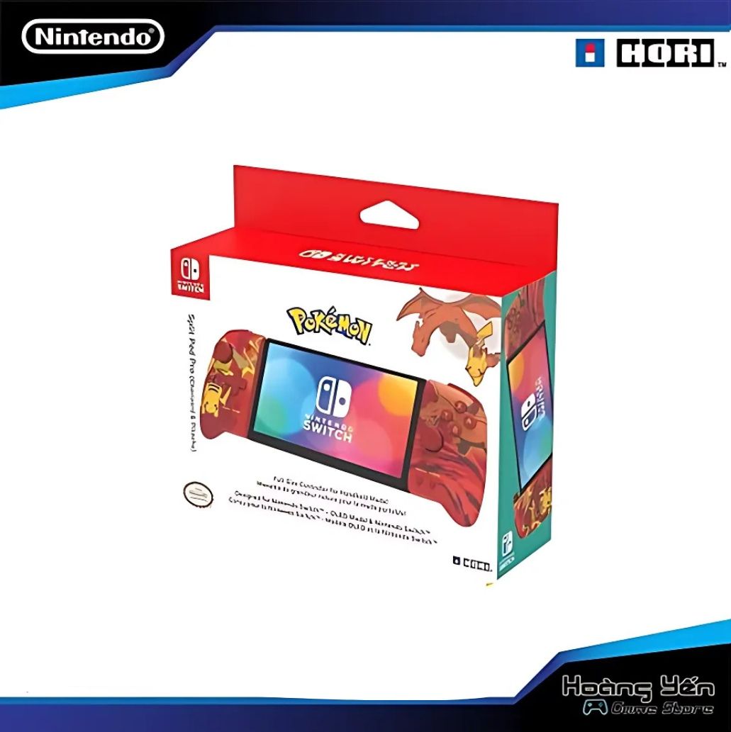  Tay Cầm Hori Split Pad Pro Pikachu Charizard 