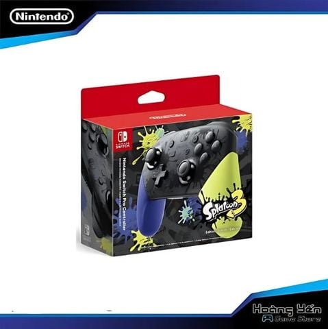  Tay cầm Nintendo Switch Pro Controller Splatoon 3 Chính Hãng 