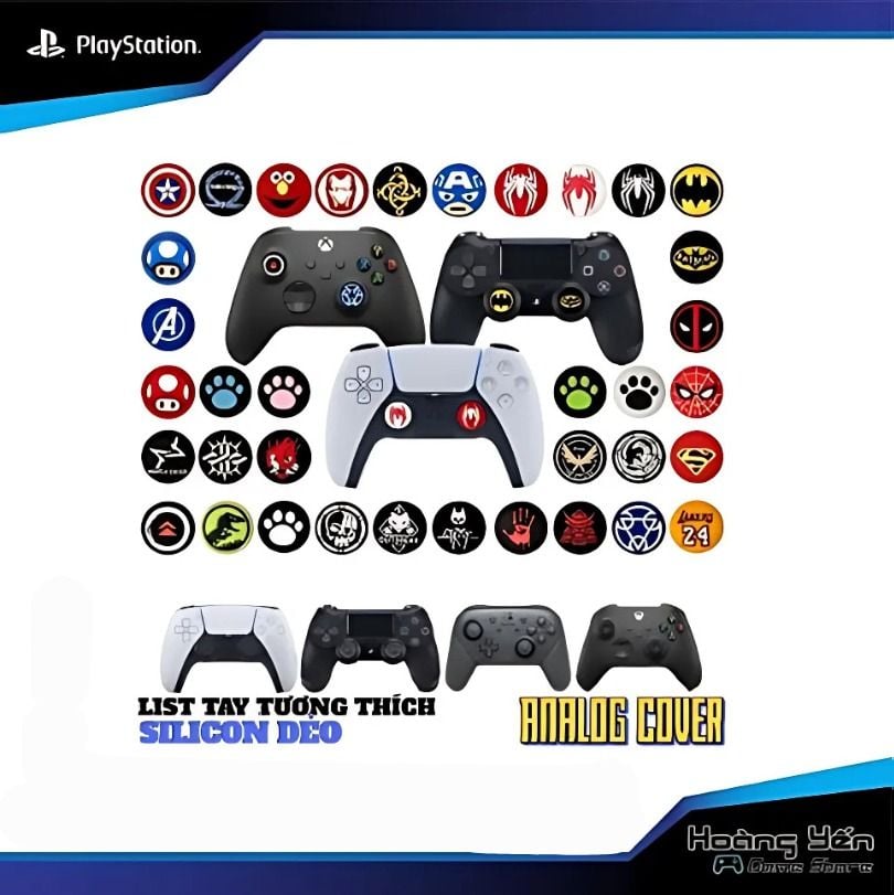 Núm Bọc Analog Cho Tay Cầm Ps5/ Ps4/ Xbox Series X/S GameSir