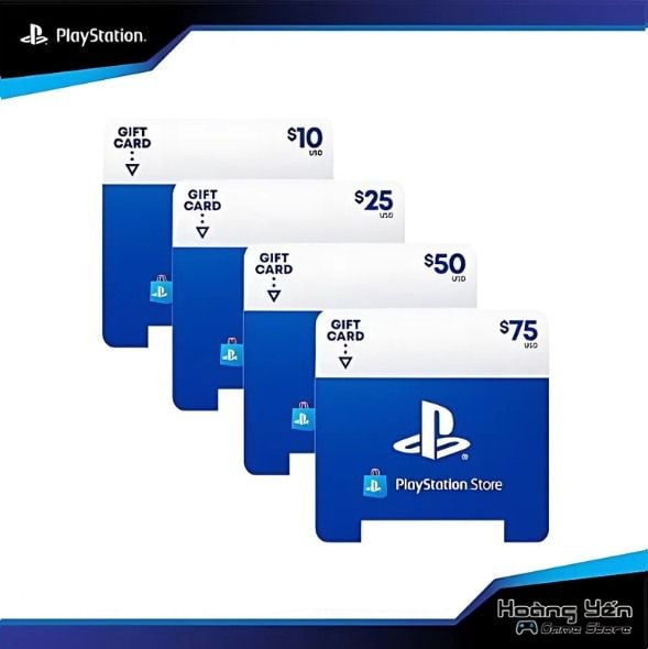 Thẻ Psn Gift Card 50$ hệ Us– hoangyengame