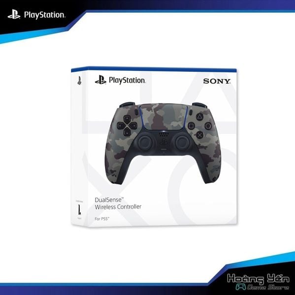  Tay Cầm Ps5 Camouflage Gray Chính Hãng Sony 