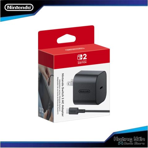  Củ Sạc Adapter Nintendo Switch 2 Chính Hãng Nintendo 