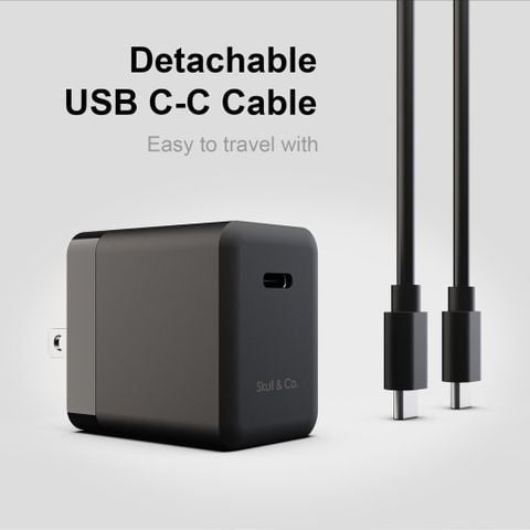 Củ Sạc Nhanh Skull & Co Cho Nintendo Switch Oled/ Switch V2/ Switch Lite/ Máy Tính Bảng/ Điện Thoại 45W 
