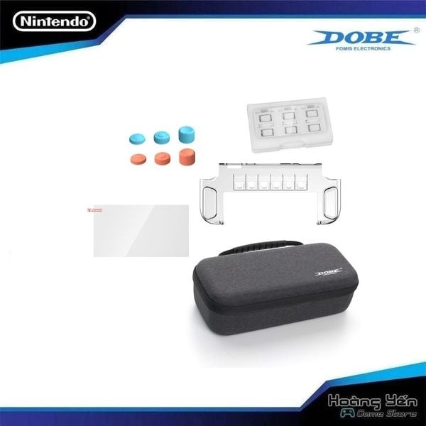  Túi Chống Sốc Cho Nintendo Switch 2 Dobe + Cường Lực + Nút Analog + Vỏ Silicon + Hộp Băng TNS-5112 