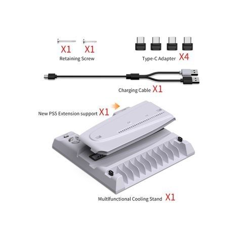  Đế Tản Nhiệt Ps5 Pro, Slim, Fat Dobe TP5-3537B 