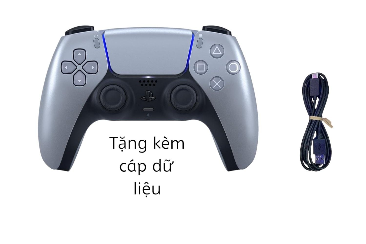  Tay Cầm Ps5 Sterling Silver Chính Hãng Sony 