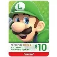  Thẻ Nintendo Eshop Gift Card hệ Us 